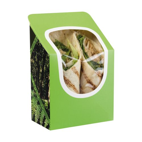 500 x Colpac Wildlife Print Self Seal Tortilla Packs