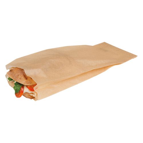 500 x Kraft Paper Grease Resistant Grill Bags