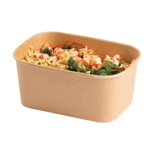 300 x  1000ml Stagione Kraft Paperboard Food Trays