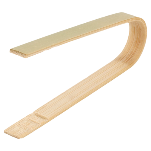 100 x 8cm Compostable Bamboo Serving Tongs