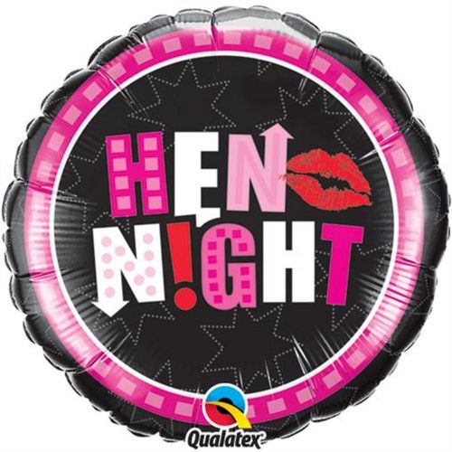 Hen Night Party Foil Balloon