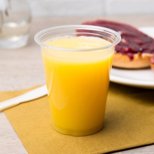 50 x PET Clear Plastic 8oz Smoothie Cups