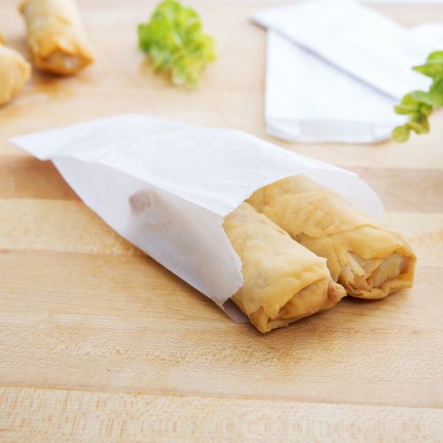 250 x Compostable Crystal Glassine Paper Bread Bags - 14 x 6 x 23cm