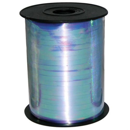 230m Iridescent Colour Curling Ribbon Reels-Baby Blue