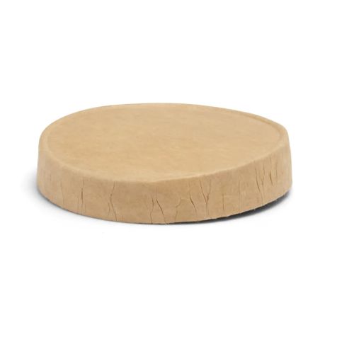 50 x Kraft Card Lids for 1oz Kraft Dip Pots 