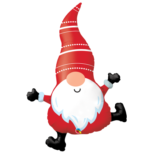 Christmas Gnome Supershape Foil Balloon