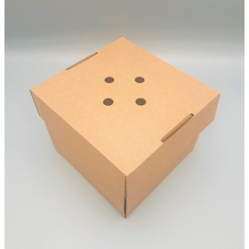 100 x Premium Vented Gourmet Burger Boxes 
