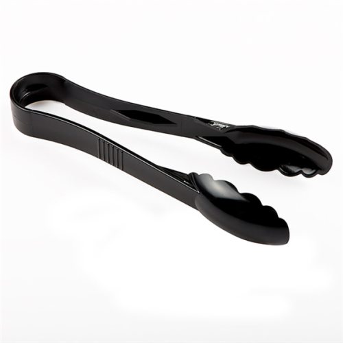 Reusable Black Serving Tongs