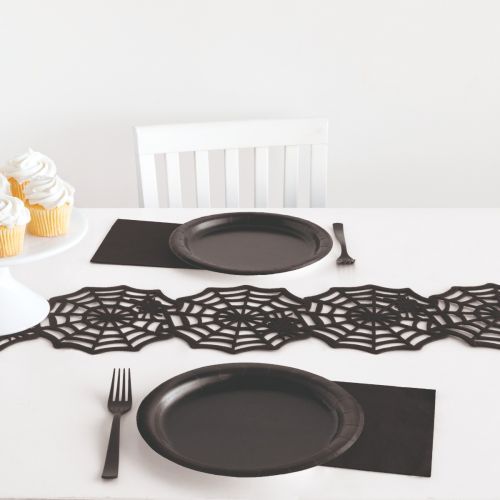 Felt Spider Web Table Runner