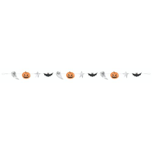 Bats & Boos Foil Garland