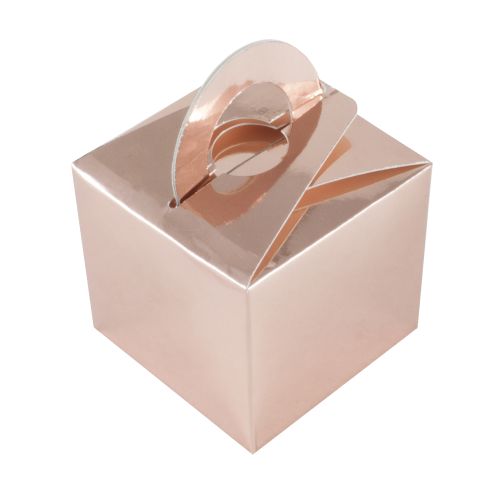 10 x Rose Gold Balloon Weight Boxes