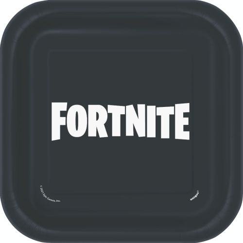 8 Fortnite 7" Paper Plates