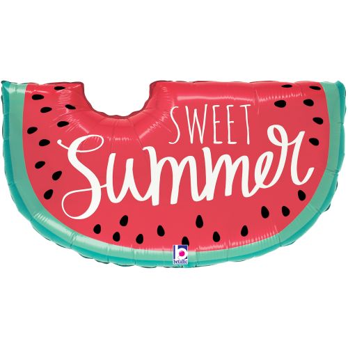 Sweet Summer Watermelon Supershape Foil Balloon