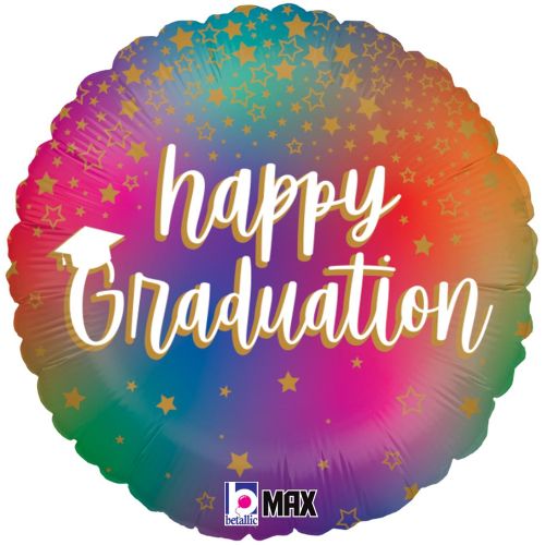 Colourful Graduation Standard Foil Balloon