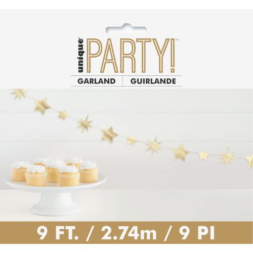 Gold Star Garland