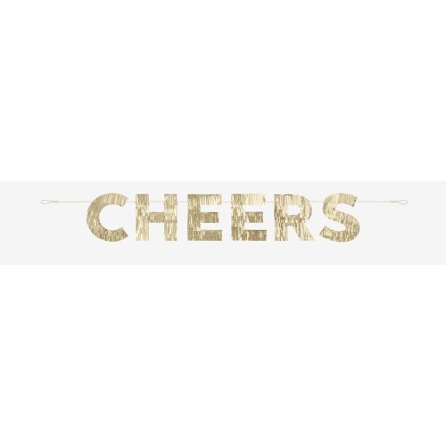 Cheers Fringe Letter Banner