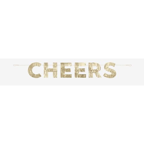 Cheers Fringe Letter Banner