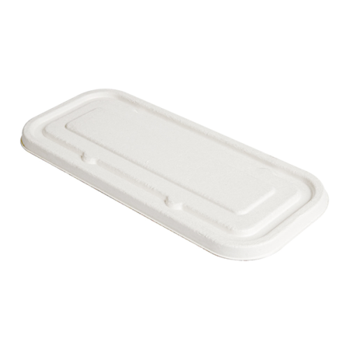 50 x Lid For Long Bagasse Food Trays 