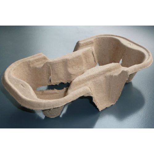 360 x Moulded Pulp 2 Cup Carry Tray