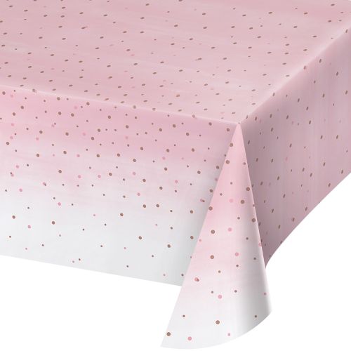 Rose All Day Plastic Rectangular Tablecover
