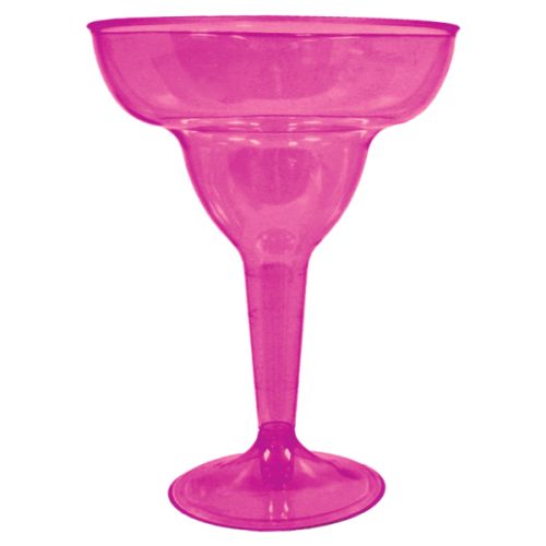 20 x Coloured Margarita Glasses