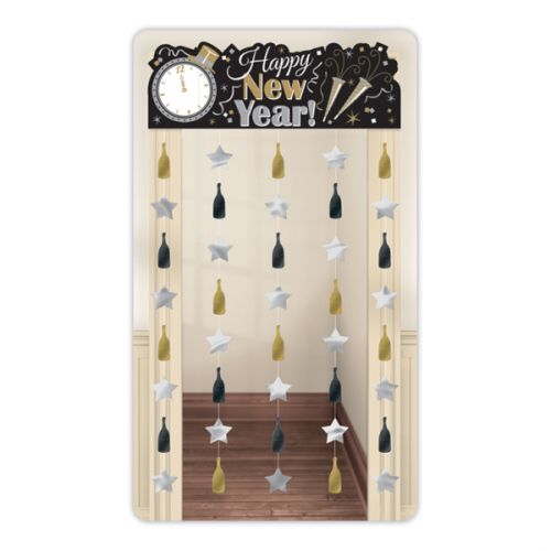 Happy New Year Door Curtain
