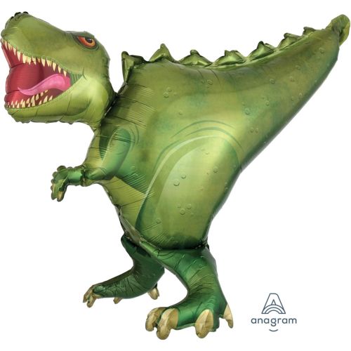 T Rex Dinosaur Ultrashape Foil Balloon