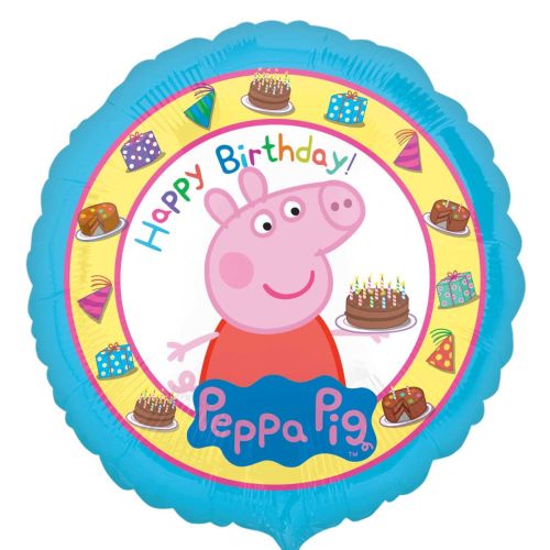 Peppa Pig Happy Birthday Foil Balloon