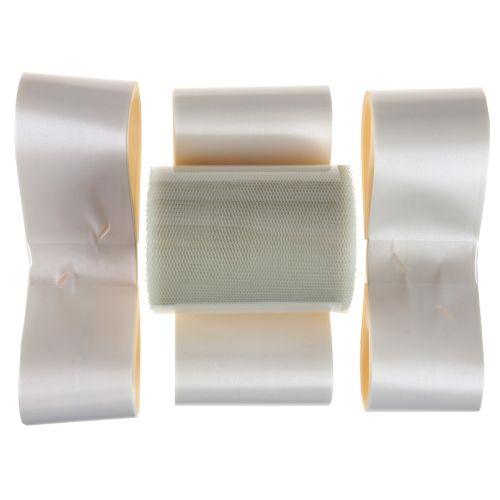 Ivory Wedding Car Ribbon Kit