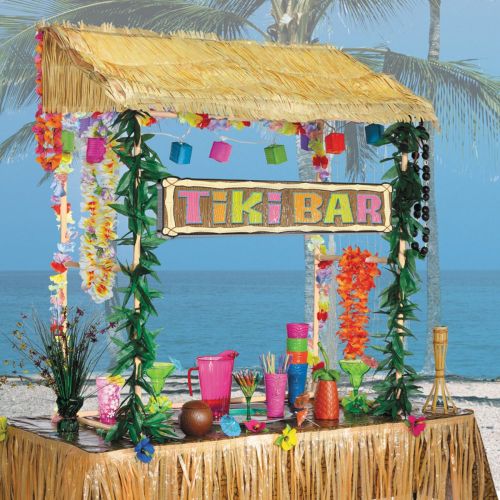 Hawaiian Tiki Hut Bar