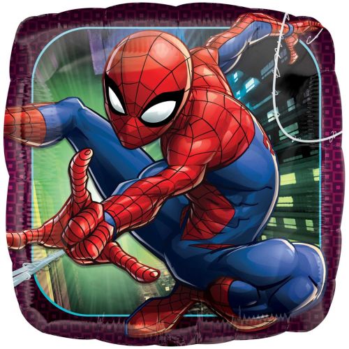 Spiderman Square Foil Balloon