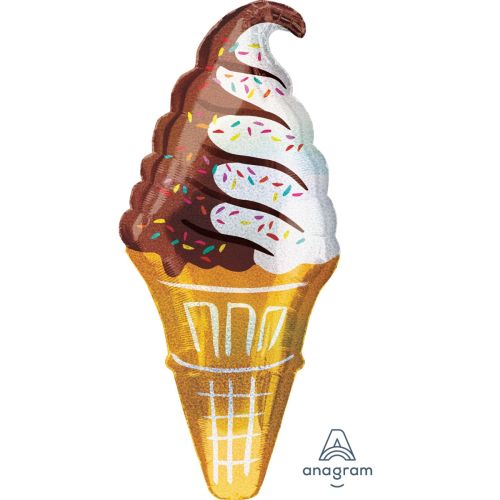 Ice Cream Supershape Foil Balloon 