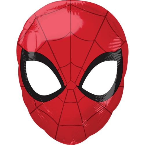 Spiderman Head Junior Shape Foil Balloon