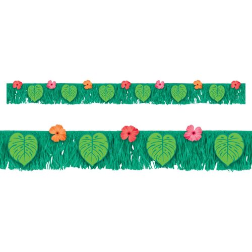 Tropical Jungle Fringe Banner