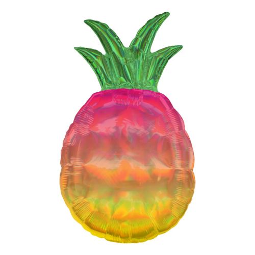 Iridescent Pineapple Supershape Foil Balloon 