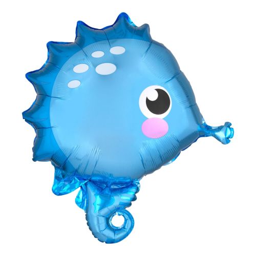 Cute Seahorse Std Foil Balloon