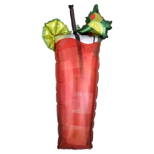 Bloody Mary Cocktail Supershape Foil Balloon