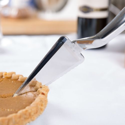 Large Reusable Silver Plastic Pie Cutter