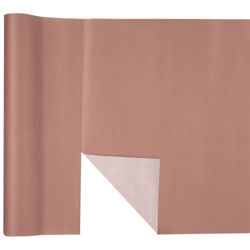 Rose Gold Pre-Cut 3 in 1 Table Runner 4.8m Roll