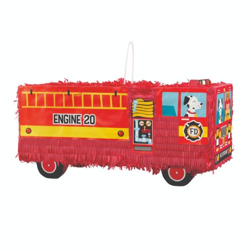 Red Fire Truck Pinata