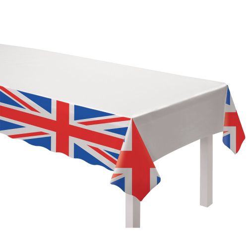 Union Jack Flag Paper Rectangular Tablecover