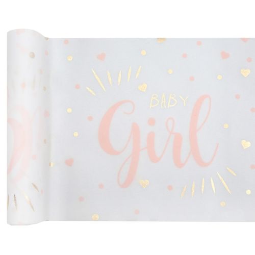 Baby Girl Table Runner 3m Roll