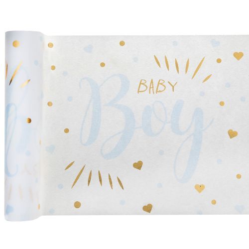 Baby Boy Table Runner 3m Roll