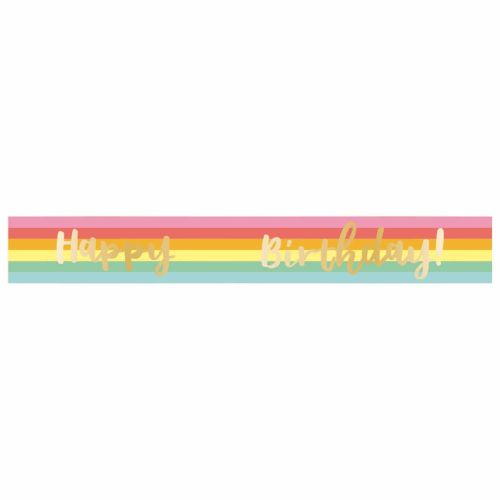 Rainbow Add An Age Foil Banner