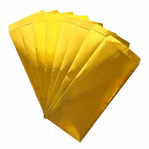 8 x Gold Money Envelopes