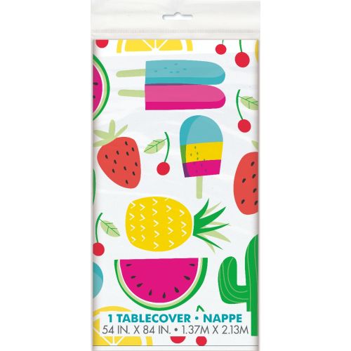 Sweet & Succulent Plastic Table Cover