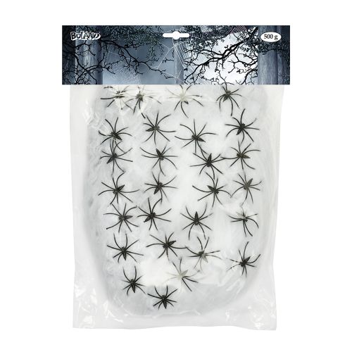 500g Cobweb And Spider Set 