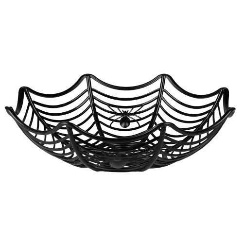 Black Spiderweb Basket Bowl 