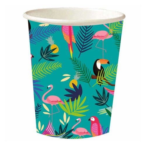 8 x Club Tropicana Paper Cups