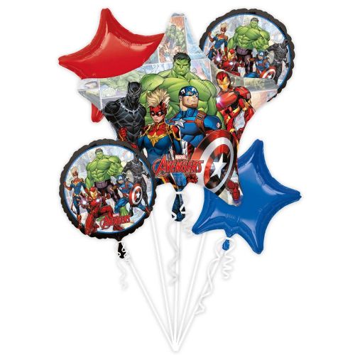 Avengers Foil Balloon Bouquet Set